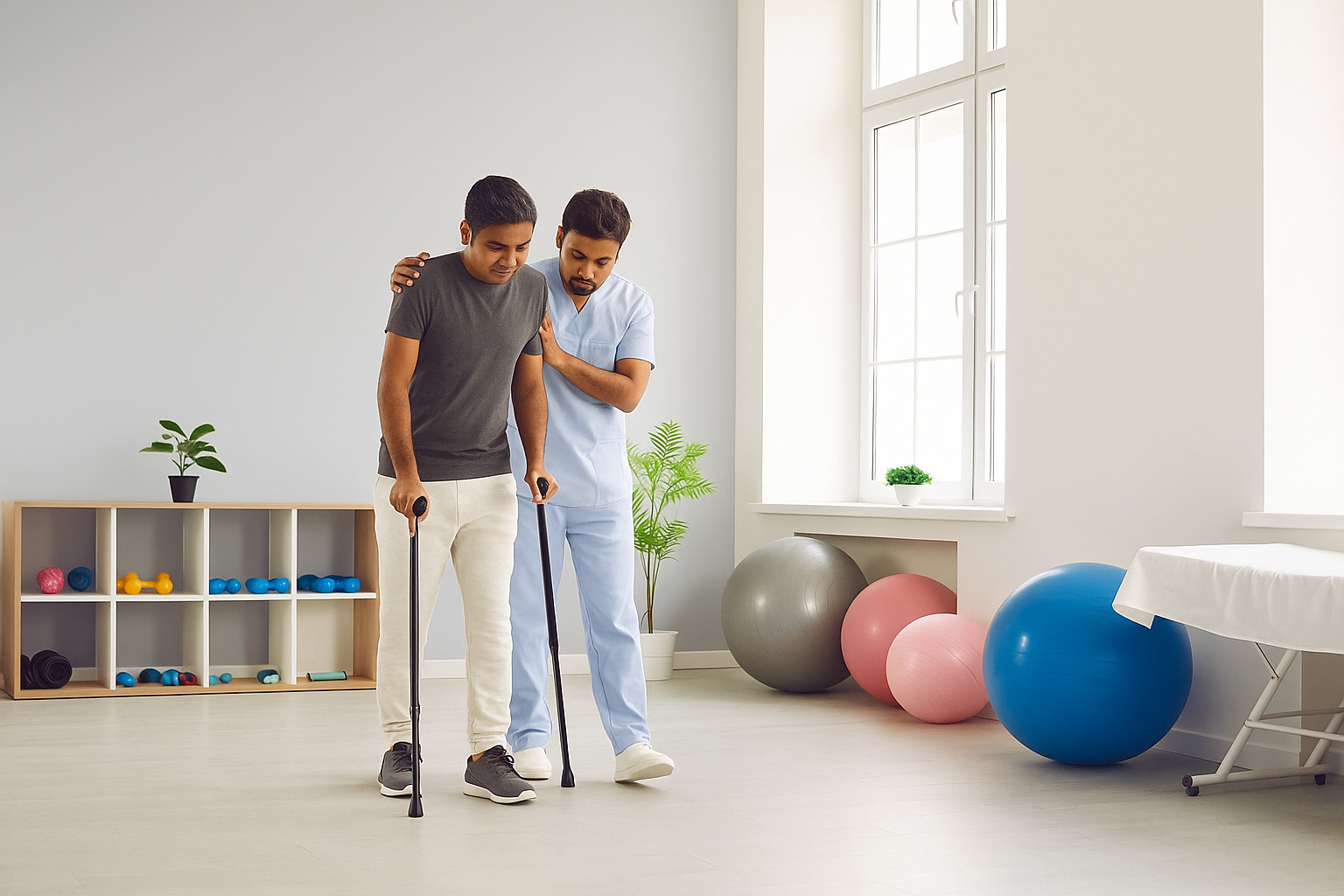 exercise area of live life rehab