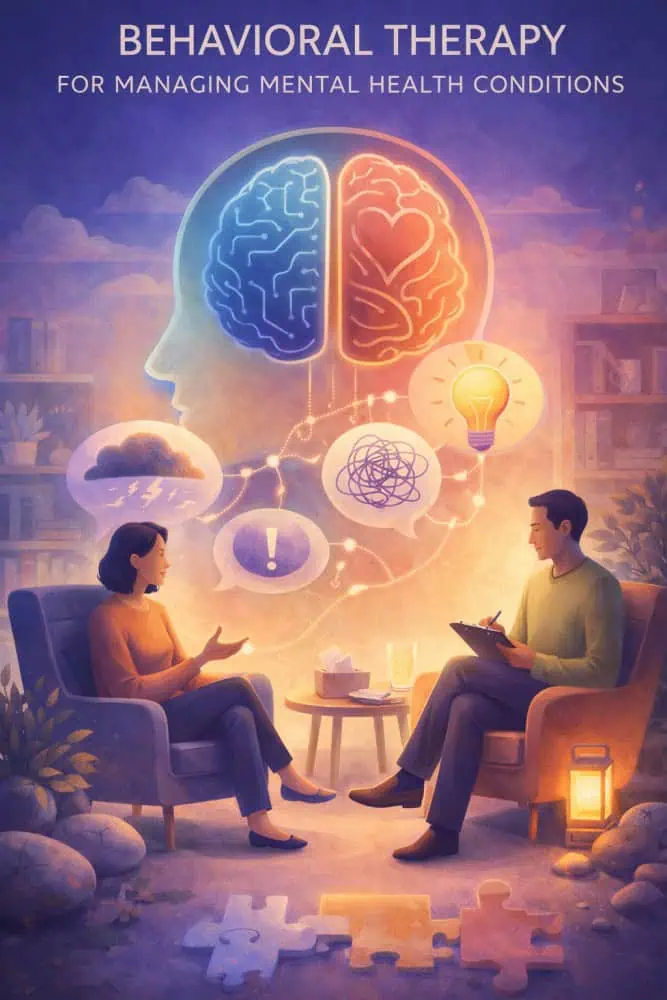 behavioural therapy session for mental health treatment