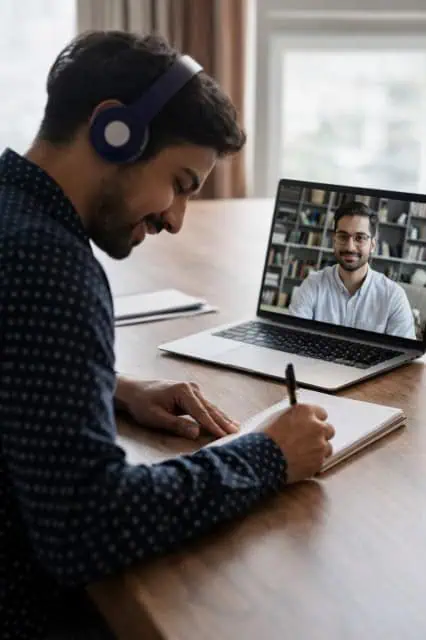 online counselling session for addiction treatment