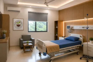 Medically supervised alcohol detox facility at Live Life Rehab in Nadiad, Gujarat