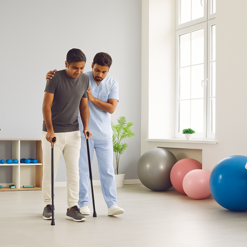 exercise area of live life rehab